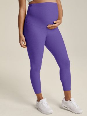 Spacedye Love The Bump Capri Maternity Legging