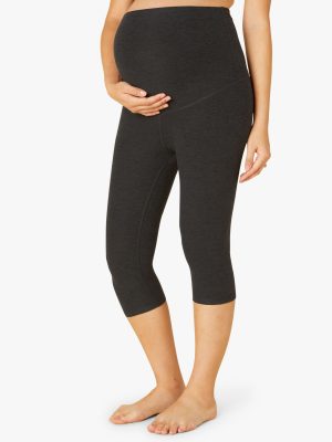 Spacedye Glow and Grow Maternity Pedal Pusher Legging