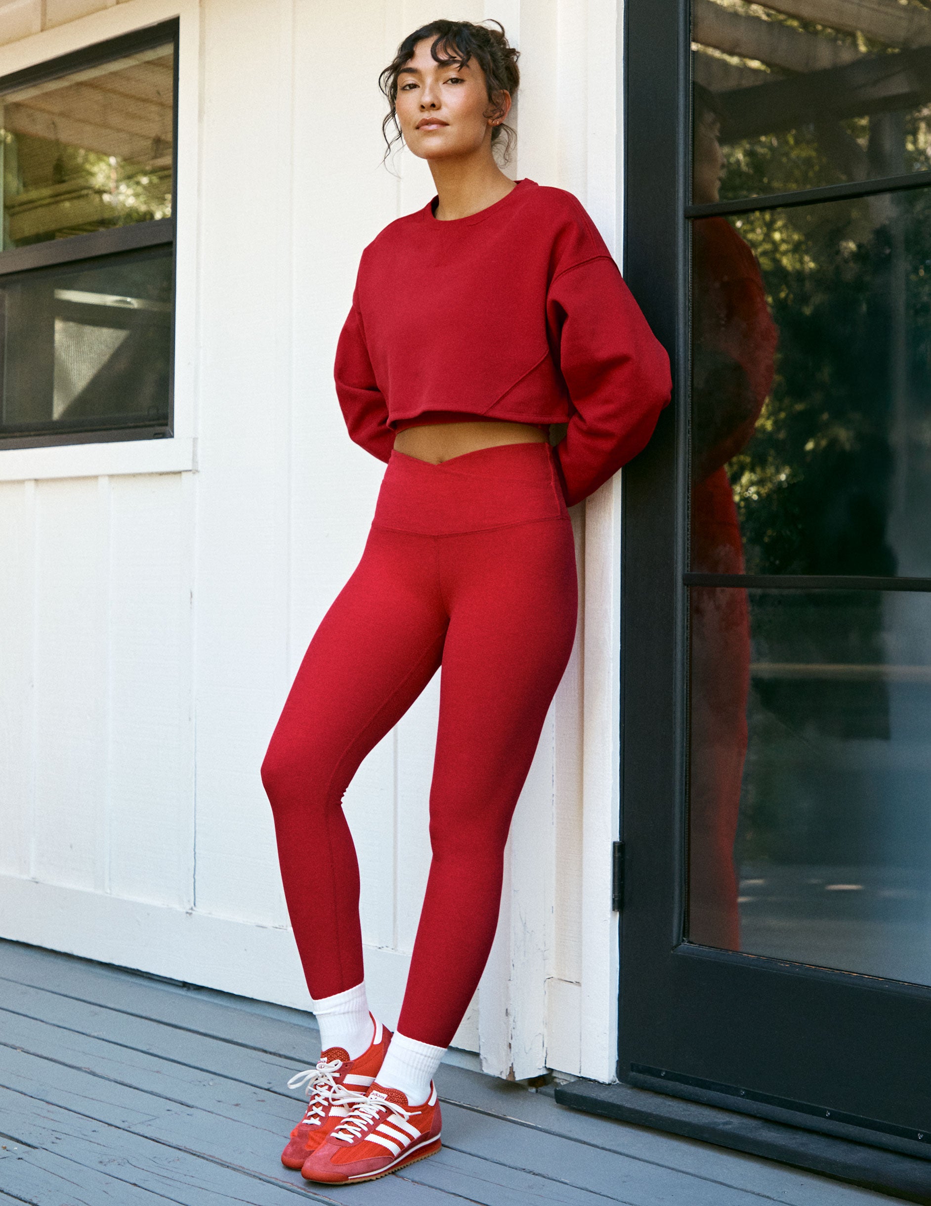 Spacedye At Your Leisure High Waisted Midi Legging