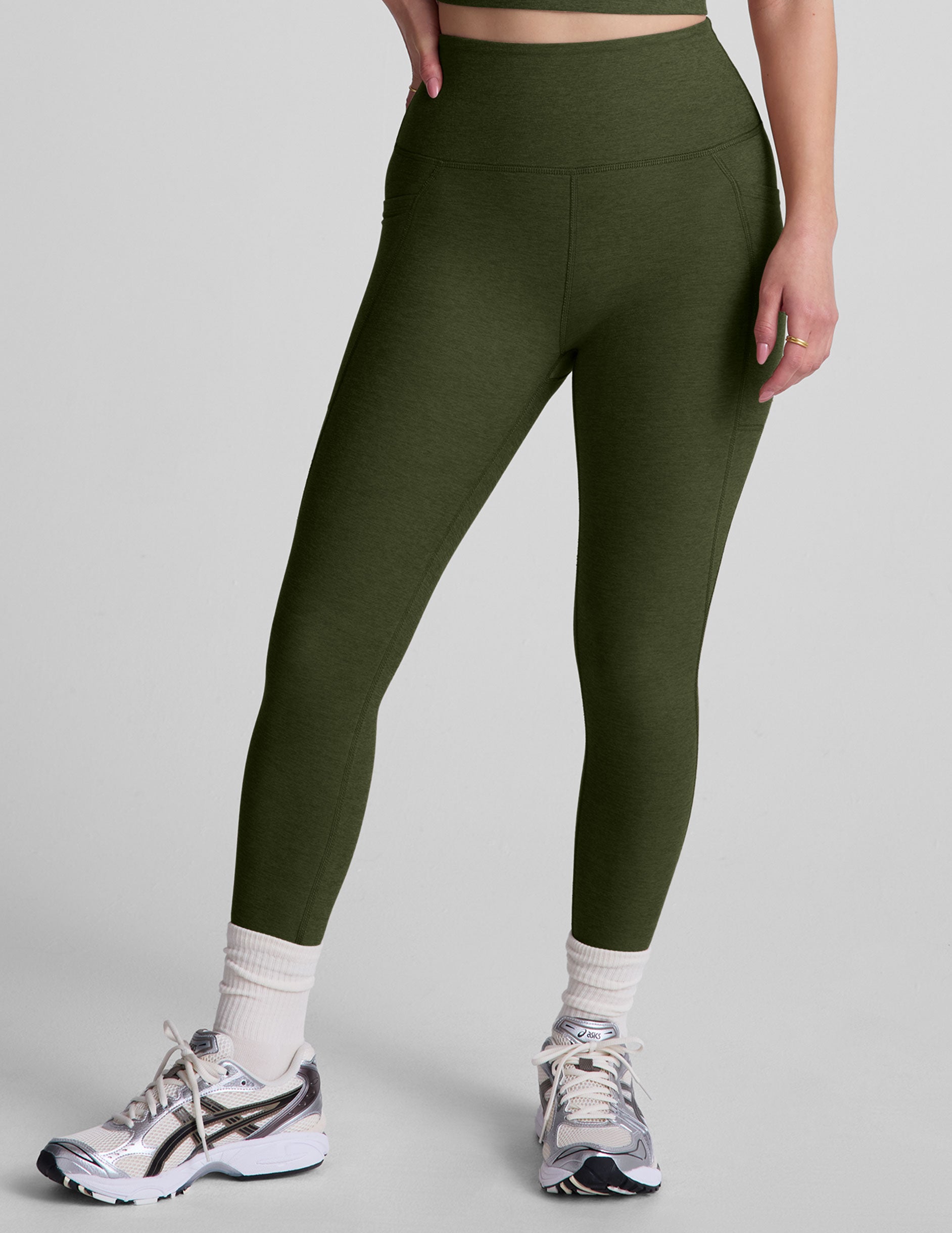 Spacedye Out Of Pocket High Waisted Capri Legging - Image 3