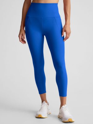 Spacedye Out Of Pocket High Waisted Capri Legging