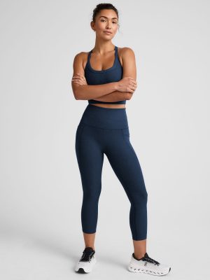 Spacedye Out Of Pocket High Waisted Capri Legging