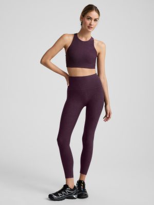 Spacedye No Front Seam Midi Legging