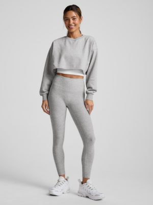 Spacedye No Front Seam Midi Legging