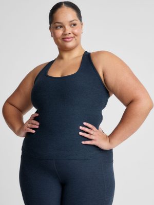 Spacedye Step Up Racerback Tank (1X-4X)