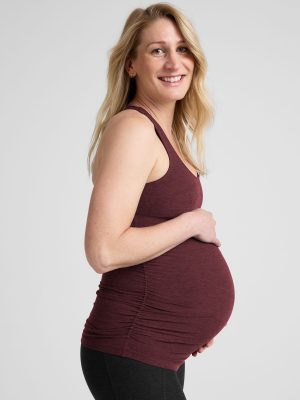 Spacedye Bases Covered Maternity Tank