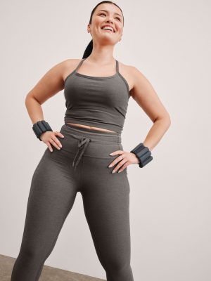 Spacedye Slim Racerback Cropped Tank