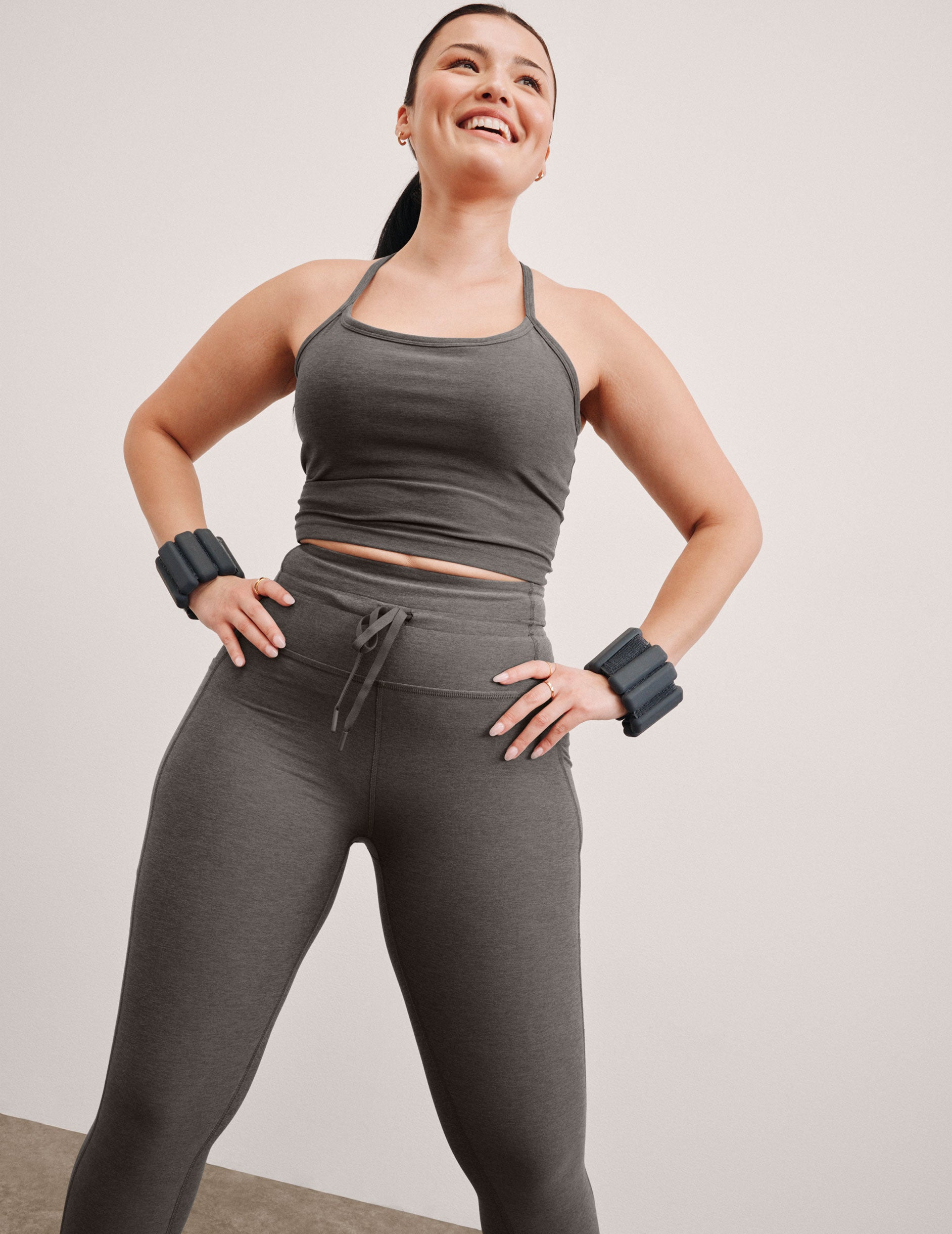 Spacedye Slim Racerback Cropped Tank