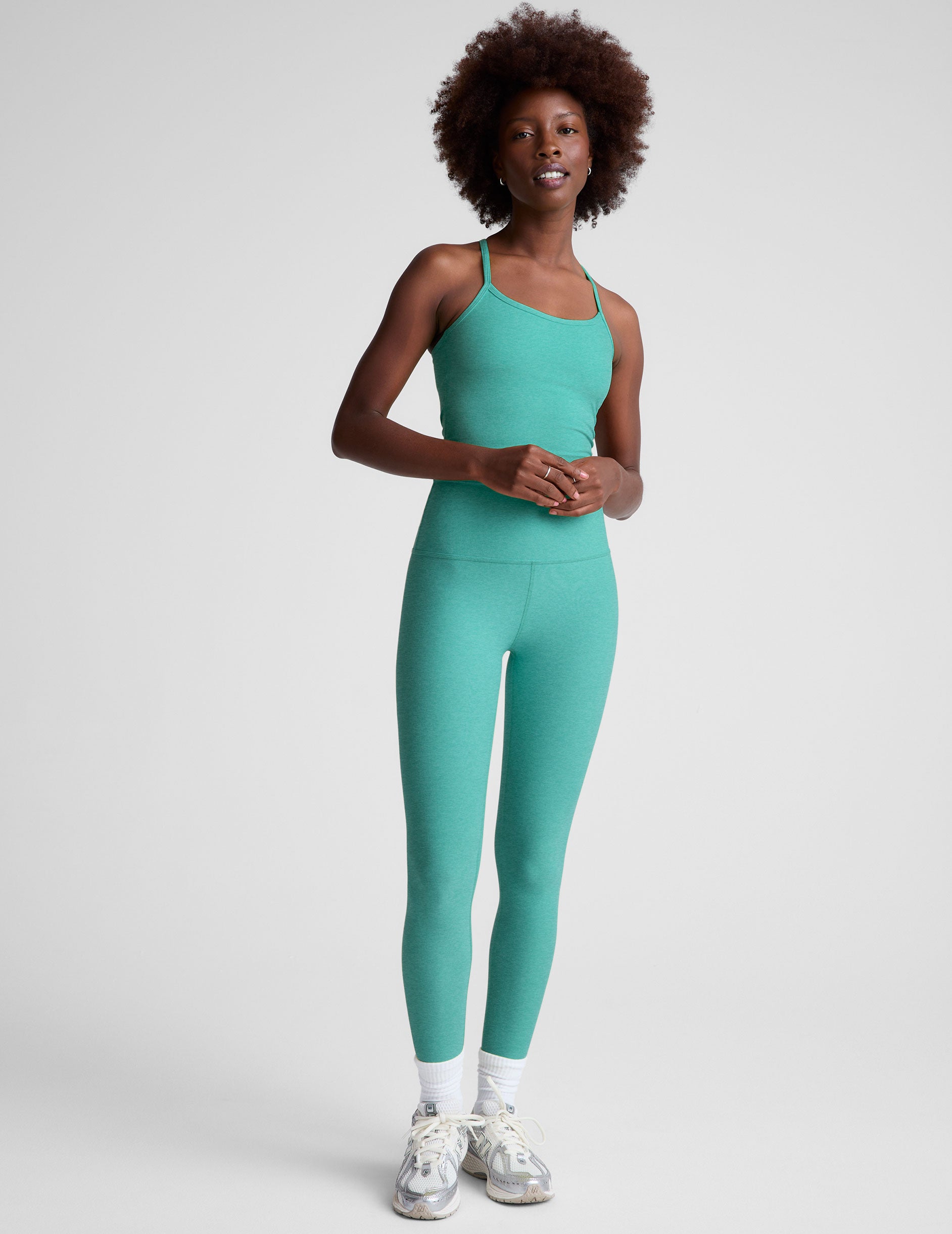 Spacedye Slim Racerback Cropped Tank - Image 4