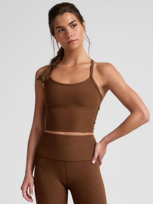 Spacedye Slim Racerback Cropped Tank