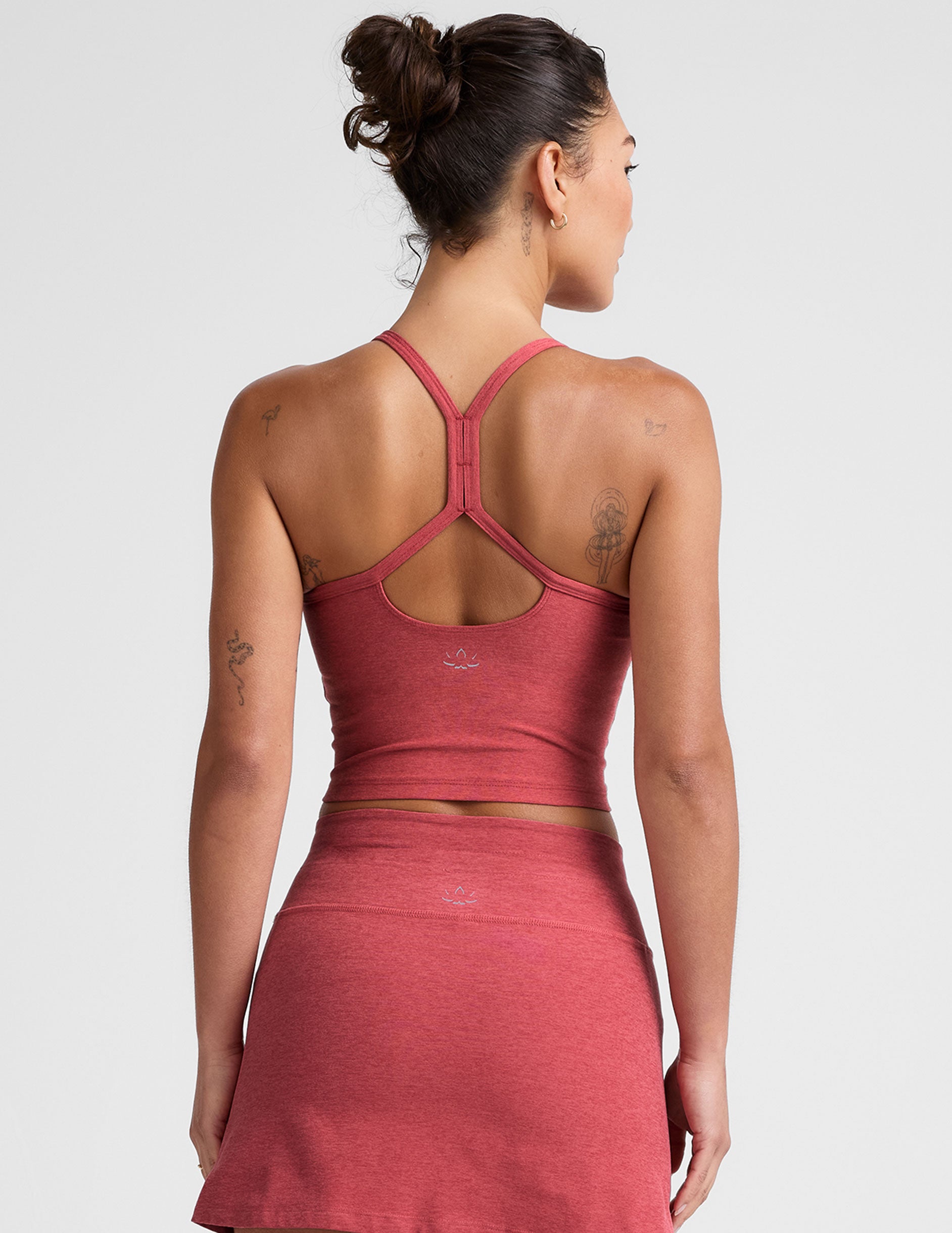 Spacedye Slim Racerback Cropped Tank - Image 3