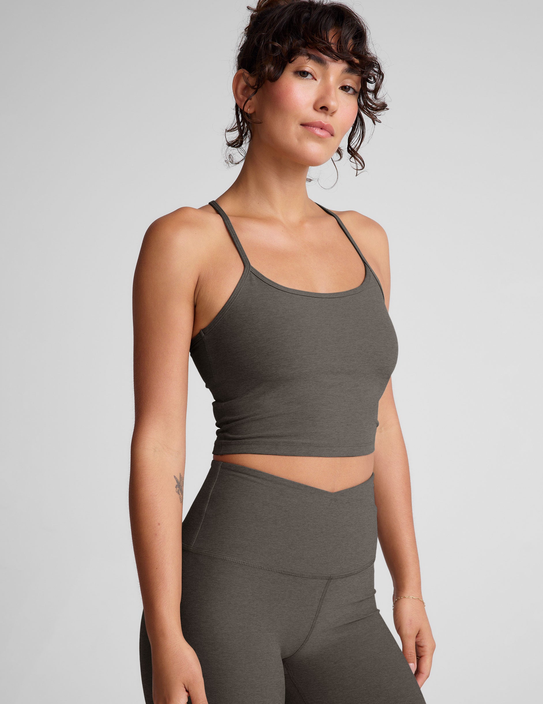 Spacedye Slim Racerback Cropped Tank - Image 3