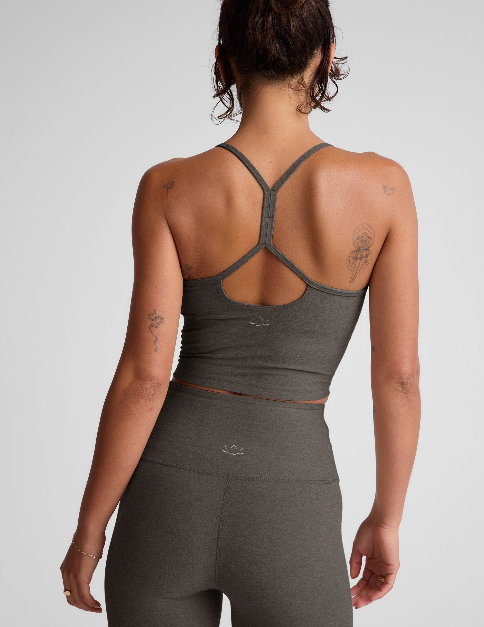 Spacedye Slim Racerback Cropped Tank - Image 4