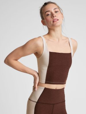 Spacedye Vitality Colorblock Cropped Tank