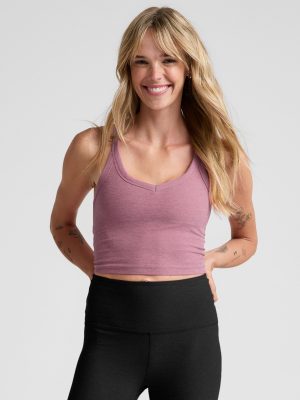 Spacedye On The Up Cropped Tank