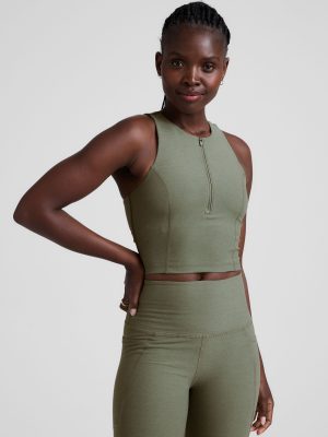 Spacedye Move Up Cropped Tank