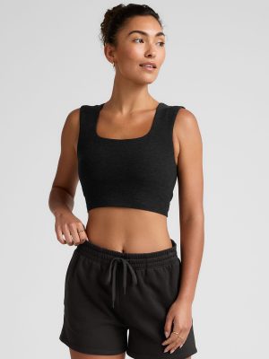 Spacedye Square Up Cropped Tank