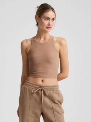 Spacedye High Neck Cropped Tank