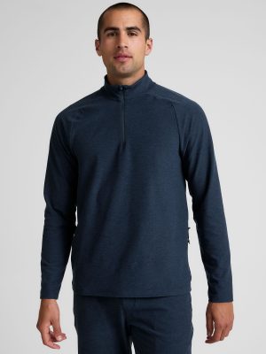 Spacedye Terrain Men's Quarter Zip Pullover