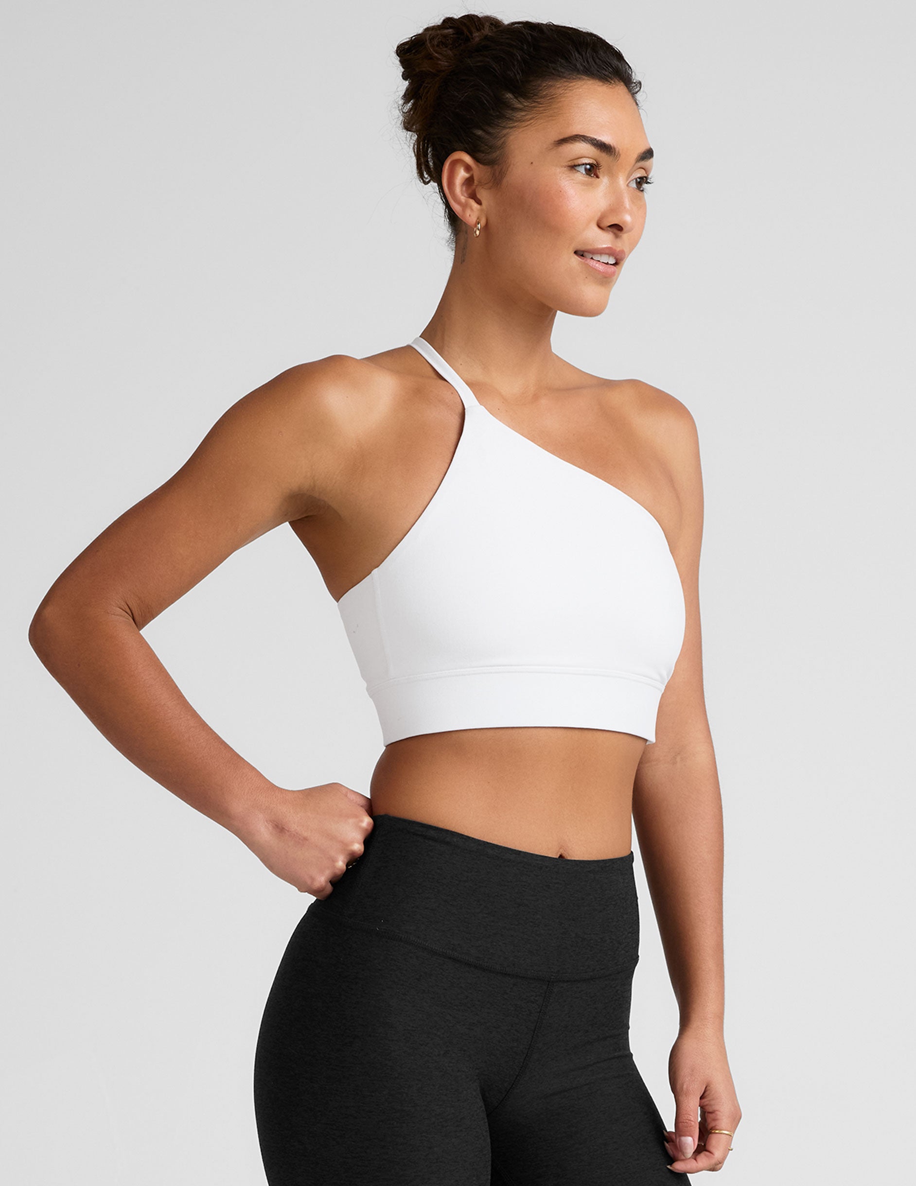 Spacedye One Shoulder Long Line Bra - Image 2