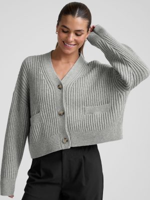Wool Blend Cardigan