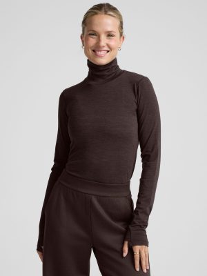 LuxeKnit Merino Wool Turtleneck